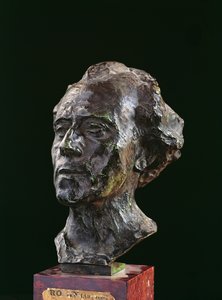 Gustav Mahler, 1909 (bronz)